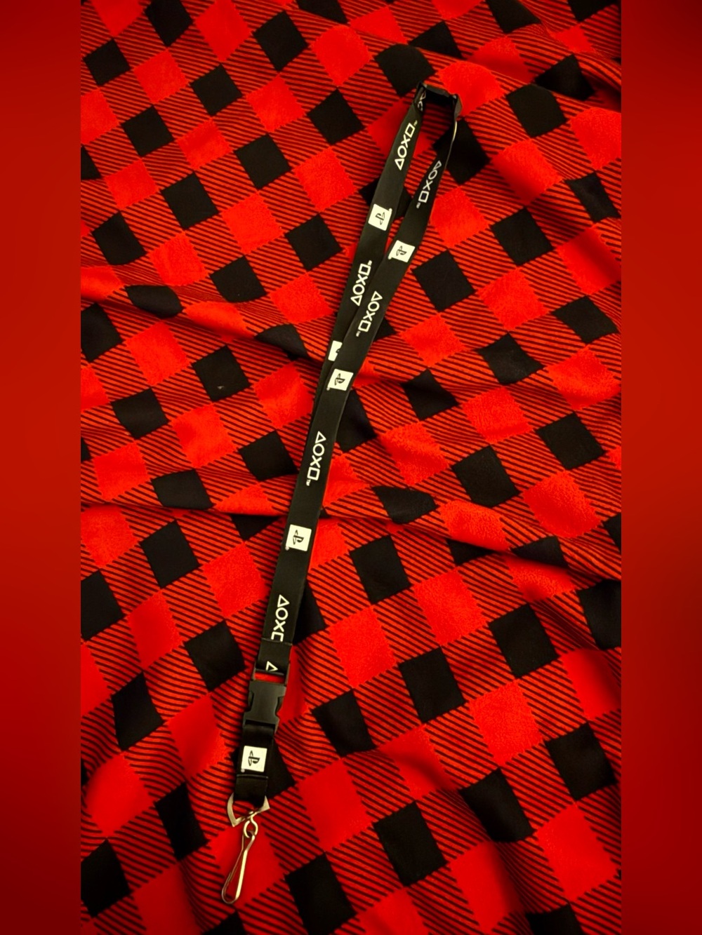 Sony PlayStation Symbols Lanyard X Circle Square Triangle